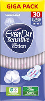 Every Day Sensitive with Cotton Super Ultra Plus Giga Pack 30 бр