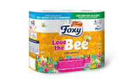 foxy toilet paper love the bee *4 rolls