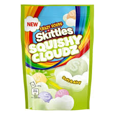 Skittles Squishy Cloudz Soft & Airy Crazy Sours 94gr