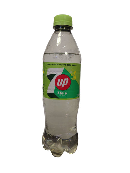 7up zero 500ml €1.20c