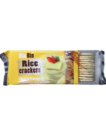 Binbin Rice Crackers cheese flavour 100gr – Galea Supermarket