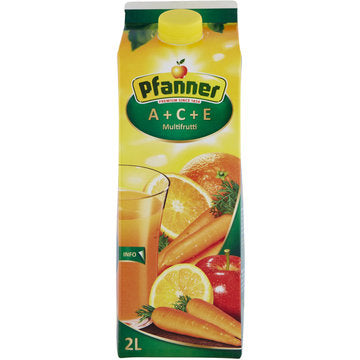 Pfanner A+C+E multifrutti juice 2ltr