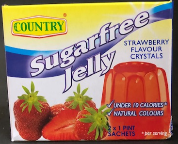 Country jelly sugar free Strawberry flavor 2x15gr
