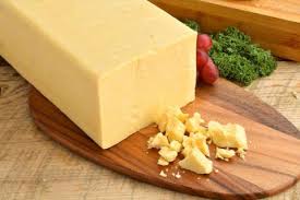 Cheddar cheese sliced