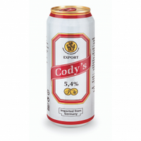 Cody's 5,4% beer 500ml can incl 10c bcrs deposit