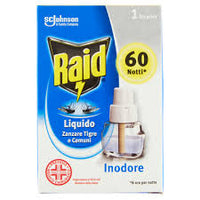 Raid Liquido Zanzare tigre E Comuni 60 Notti