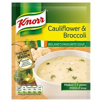 knorr Cauliflower & Broccoli Soup 67gr