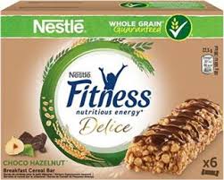 Fitness Delice Cereal bar hazel nut 6 pack 22.5g