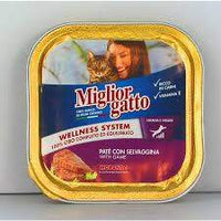 Miglior Gatto Wellness System Pate con Selvaggina 100g