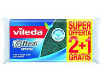 Vileda Sponge Glizti Crystal 2+1 Gartis 3 Pack