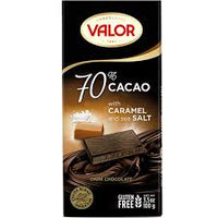 Valor 70%Dark Chocolate Carame