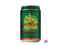 Farsons shandy 6x33cl includes 60c bcrs deposit