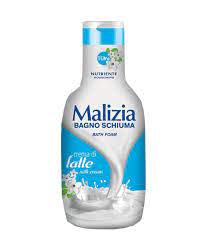 Malizia Bath Foam 1ltr Crema Di latte