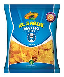 El Sabor Nacho Chips Salted 225g