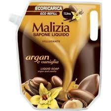 Malizia Liquid Soap Argan And Vanilla 1ltr