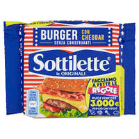 Sottilette Burger Sliced cheese 7 slices  185gr