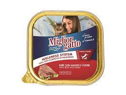 Miglior Gatto Pate Con Manzo E cuore 100gr