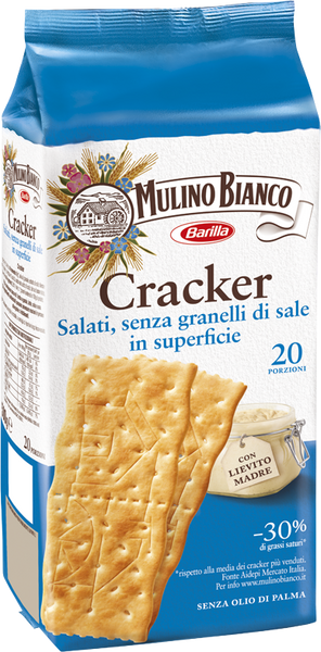 Mulino Bianco Cracker unsalted x20portions
