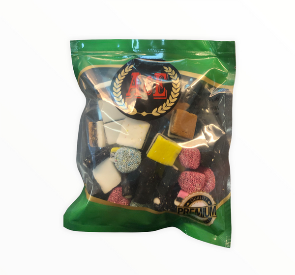 A&E Allsort Liquorice 200g