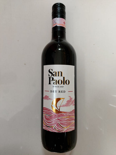 San Paolo Red 75cl price include 30c bottle deposit