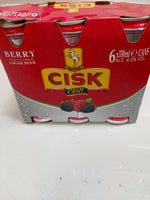 Cisk Chill Berry x6 33ml Includes €0.10 BCRS Deposit