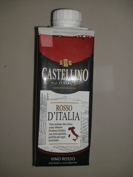 Castellino Rosso D'Italia vino rosso 250ml