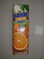 Safari Orange juice 1ltr