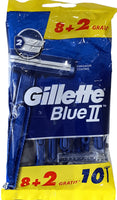 Gillette blue 2 blades x10