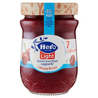 Hero light cherry jam 280g