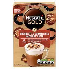 Nescafe Gold Chocolate& Caramelised hazelnut latte