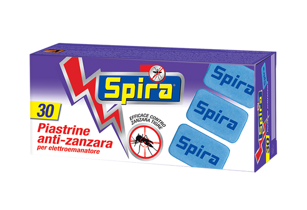 SPIRA PIASTRINE ANTI-ZANZARA 30 TABLETS