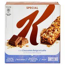 Kellogg's Special K con Cioccolato Belga al Latte 6 x 20 g