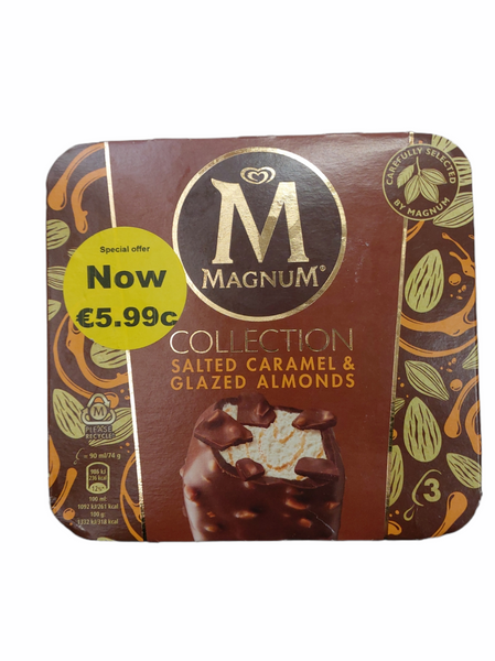 Magnum collection Salted Caramel & Glazed Almonds x3