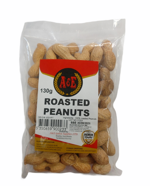 A&E Roasted peanuts 150g