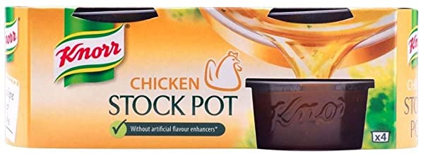 Knorr Chicken Stock Pot  (delicato) 4x28g