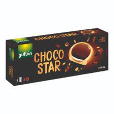 Gullon Moment Chocolate Star milk Chocolate & Cream 235,8g