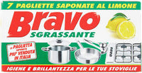 BRAVO SGRASSANTE 7 PAGLIETTE SAPONATE AL LIMONE