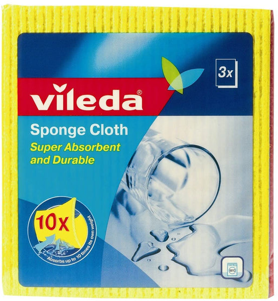 VILEDA SPONGE CLOTH X3