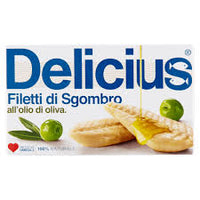 Delicius Filetti Di sgombro All'Olio Di Oliva 125g