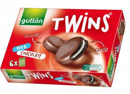 Gullon Twins Milk Chocolate 6x42g 252g