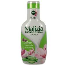 Malizia Bath Foam Bio aloe and Magnoliia 1ltr