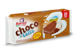 Balconi Choco Latte 10 Snack 300g
