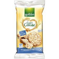 Gullon Riso Integrale Wholegrain Brown rice cakes 4 packs 4x28,8g 115,2gr