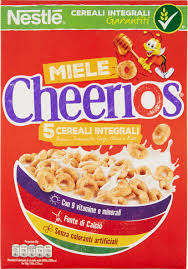 Cheerios Miele Ricco di Fibre 5 Ceareali Integrali 375g