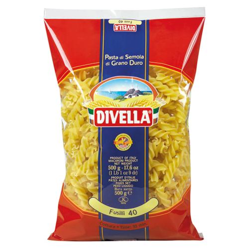 Divella fusilli no40 pasta 500g  Buy 3 For Only €2.70c