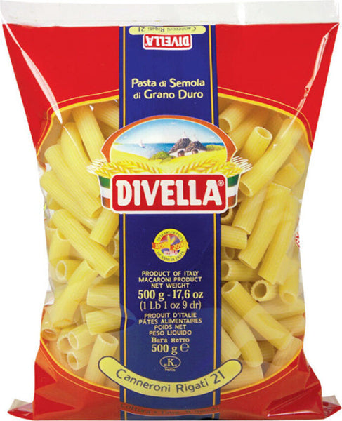 Divella canneroni rigati no21 pasta 500g  Buy 3 For Only €2.70c