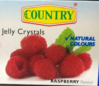 Country jelly raspberry flavor 2x45gr
