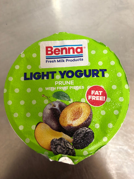 Benna light yogurt prune 150g