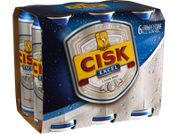 Cisk Excel beer 6x 33cl Includes €0.10 BCRS Deposit