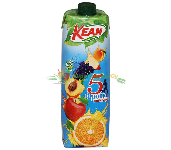 Kean 5fruit 100% juice 1 ltr